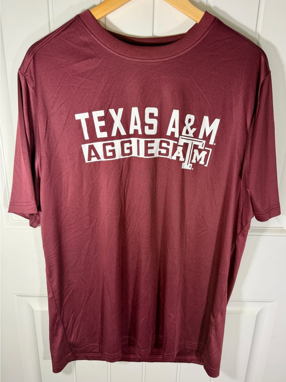 NWT Champion Texas A&M Aggies Dri Fit Tee XL